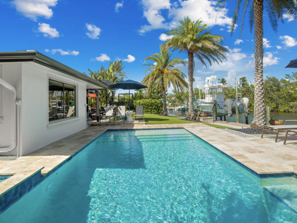 Anna Maria Island Vacation Rental - Luxury Canal Front Home with Pool & Dock